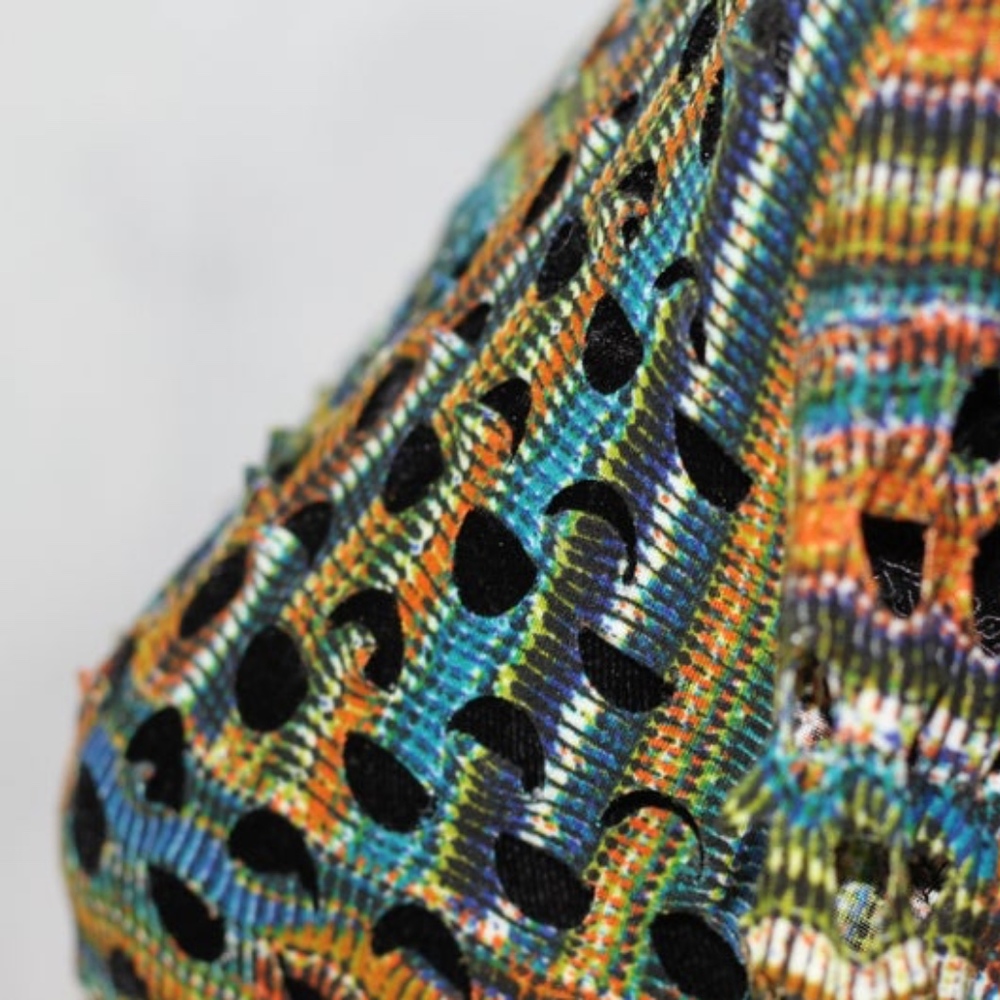 Adore Multi Color Knit Dress - Picture 4 of 10
